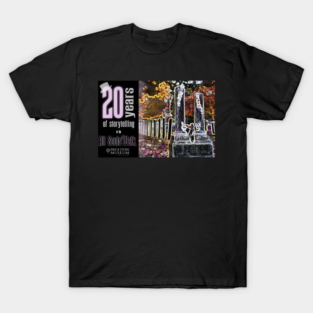 All Souls' Walk 20th Anniversary Neon Celebration! T-Shirt by Brick Store Museum